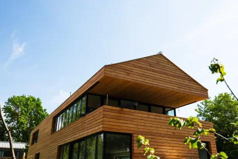 Robert Schaub AG, Sägewerk und Holzbau, Holzfassaden