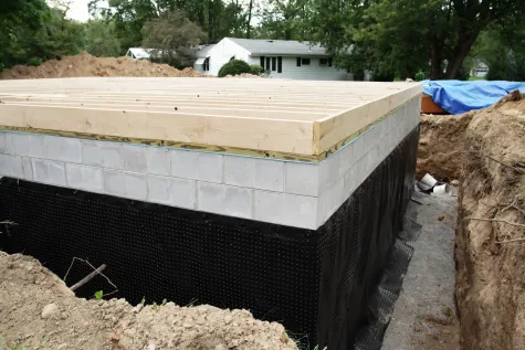 Verna AG, Fundamente, Bodenplatten