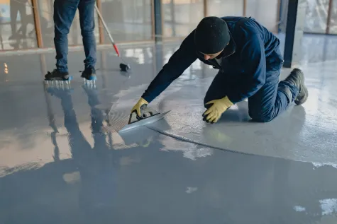 Farbwerk Herren AG, Kunstharzboden