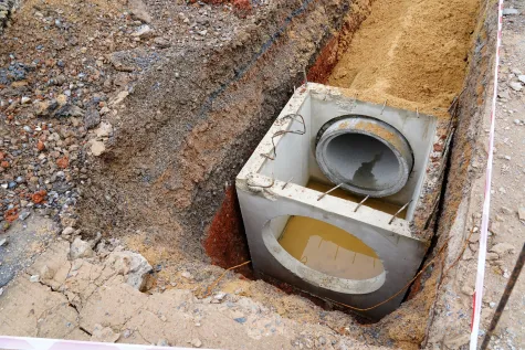 Pfändler Bau AG, Kanalisations und Wasserleitungbau