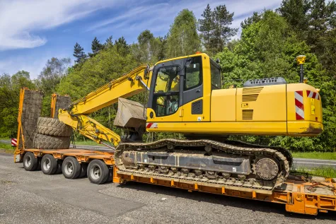 Robert Hossli AG, Bagger mieten, Baumaschinenverleih