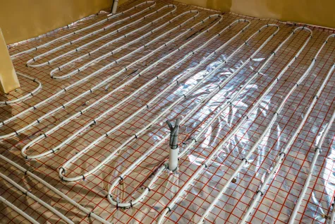 M + M Technik AG für Lüftung, Klima und Heizung, Fussbodenheizung